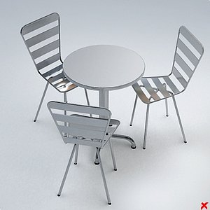 table set 3d model