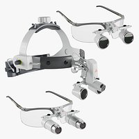 Dental Binocular Loupes Set