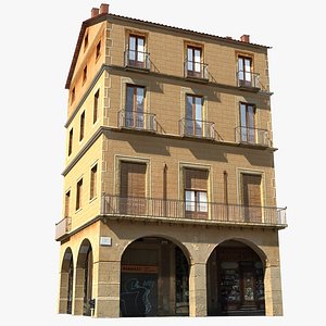 3d model tuscan house