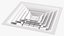 Air Vent Diffuser Square