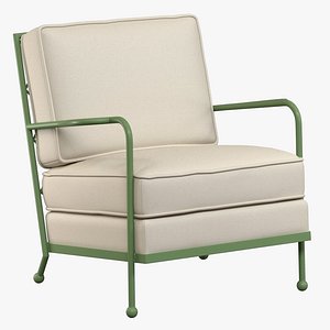 Maison Royere Fauteuil Croisillon Metal Croisillon Armchair