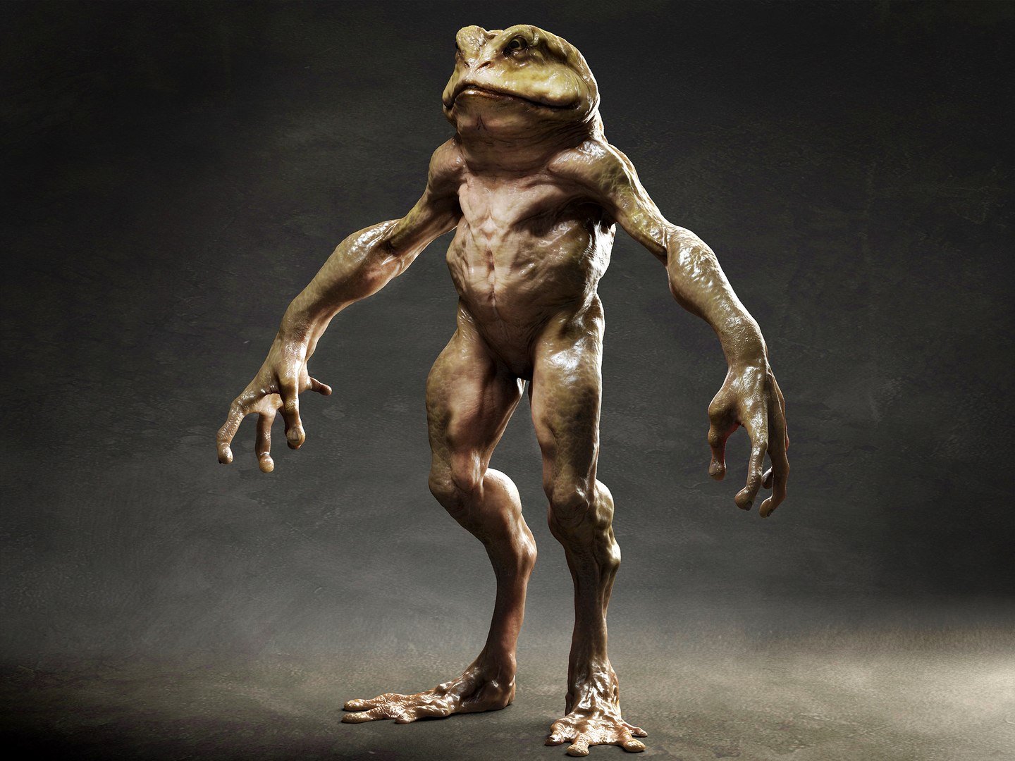 3D Frog Creature - TurboSquid 1984211