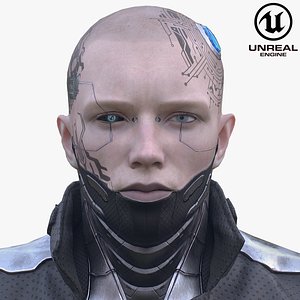 Android - LOW POLY - UE VERSION model