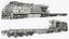 Güterwagen mit Diesellokomotive
