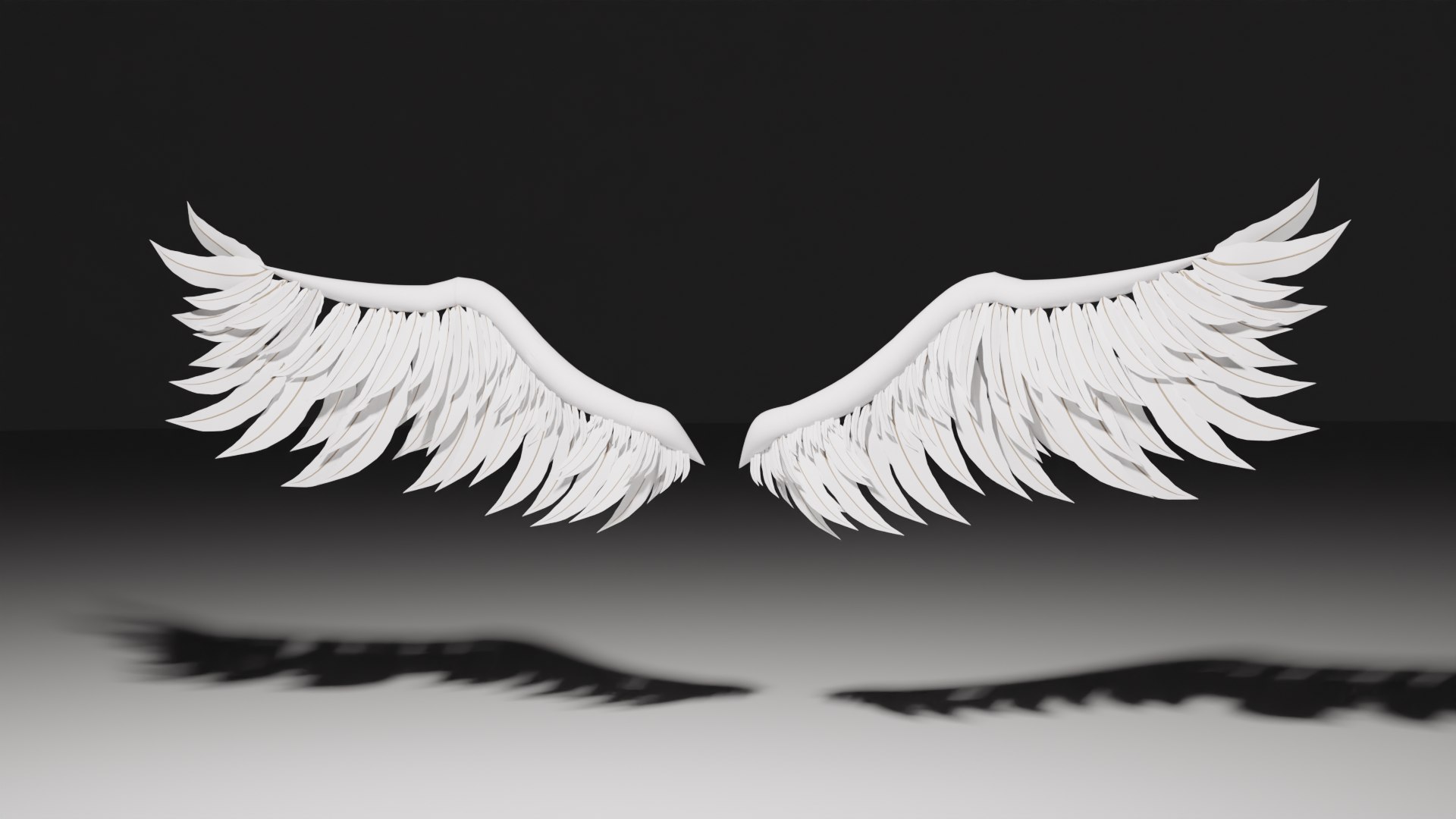 Angel Wings with Animation 3D model - TurboSquid 1954694