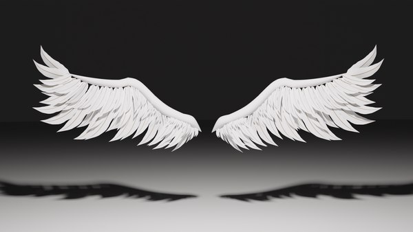 Angel Wings with Animation 3D model - TurboSquid 1954694