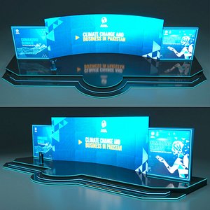 Event Stage Design 3D model