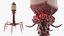 Bacteriophage Rigged for Cinema 4D