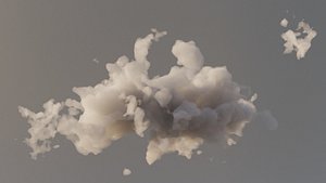 3D Cloud Polygon Blender 10