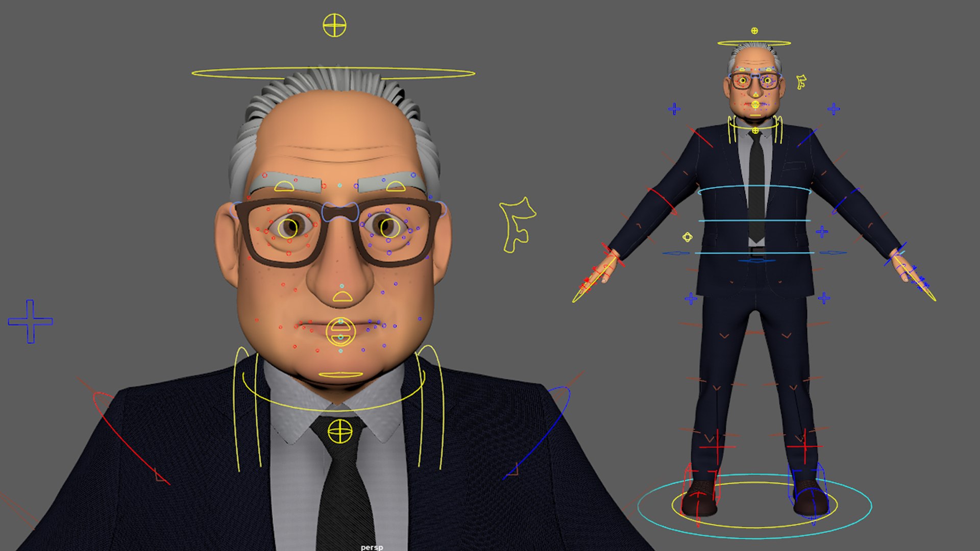 3d Old Man - Turbosquid 2098939