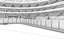 ice hockey arena stadium 3d model