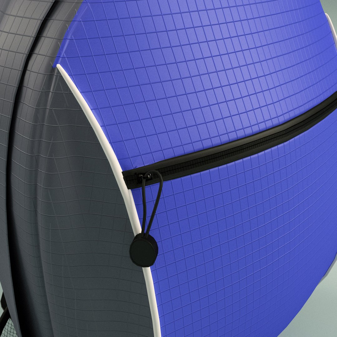3d model travel backpack