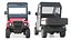 Chariot de golf Yamaha UMAX CAB rouge