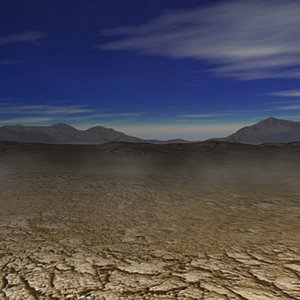 3D Desert environment