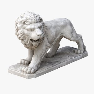 scan lion 3D model