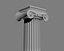 Ionic column circular