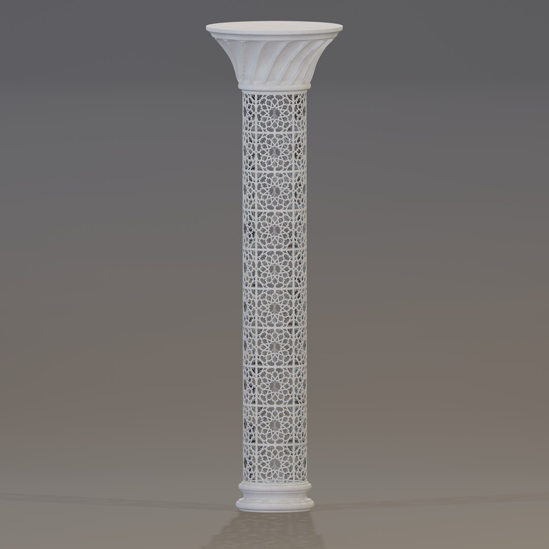 3D model column metal rust - TurboSquid 1466070