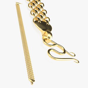 Mesh Jewelry Chain Gold