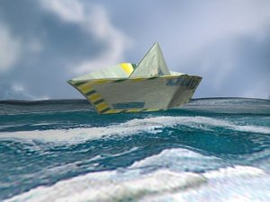 Newspaper paper boat 3D model - TurboSquid 1259870