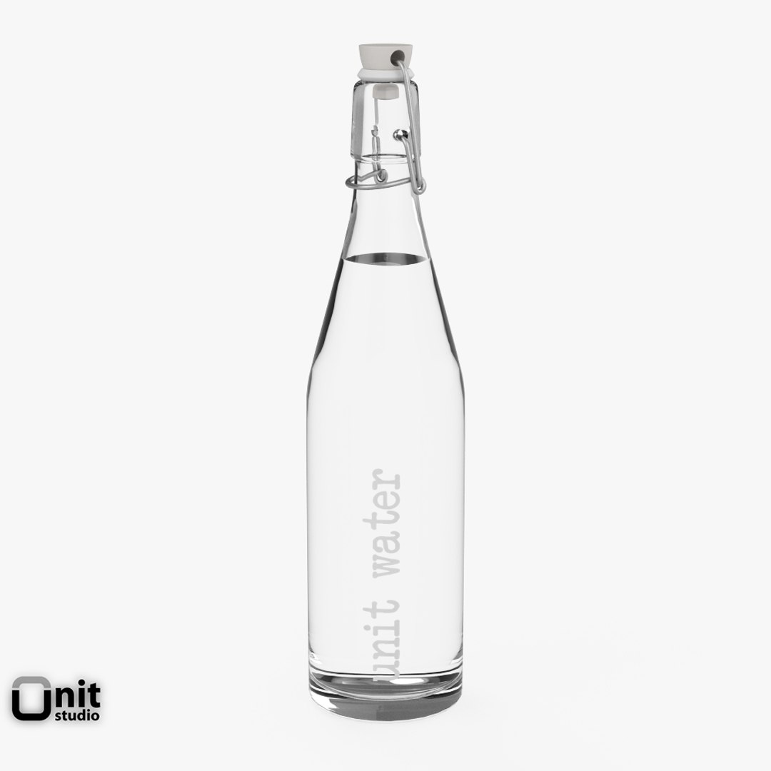 Free Water Bottle 3d Model