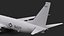 Boeing P-8 Poseidon Military Aircraft Rigged