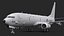Boeing P-8 Poseidon Military Aircraft Rigged