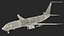 Boeing P-8 Poseidon Military Aircraft Rigged