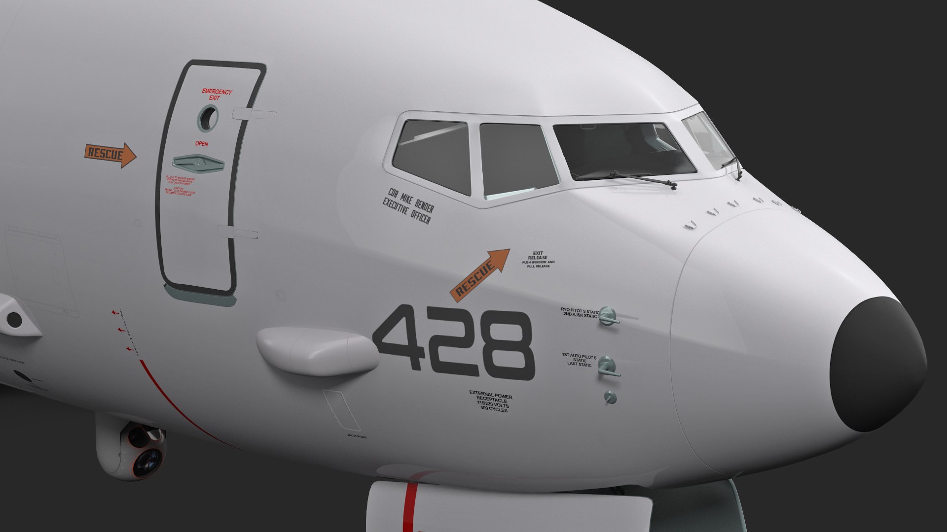 boeing p-8 poseidon military aircraft 3D model https://p.turbosquid.com/ts-thumb/JH/4a63ey/bPkuojTS/boeingp8poseidonmilitaryaircraftriggedmb3dmodel013/jpg/1583179823/1920x1080/fit_q87/06838f9f59a5b4a7ec54c1d594b599527bfba9c0/boeingp8poseidonmilitaryaircraftriggedmb3dmodel013.jpg