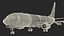 Boeing P-8 Poseidon Military Aircraft Rigged