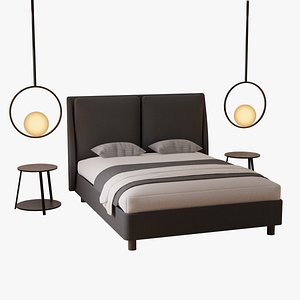 Bed 04 3D model