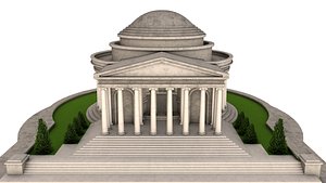 Jefferson Memorial 3D Models for Download | TurboSquid