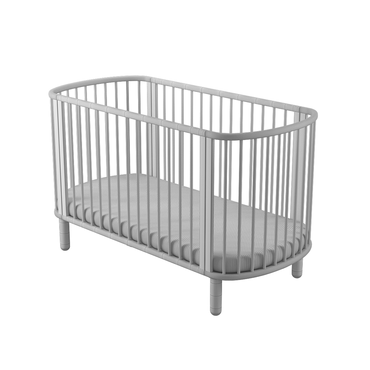 3ds baby cot bed