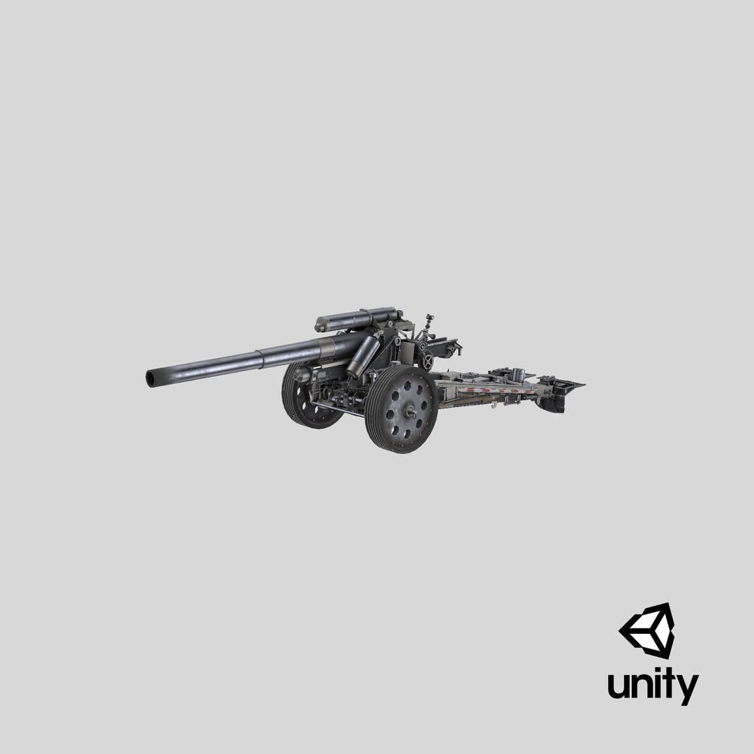 15cm sfh18 howitzer gameready 3D model https://p.turbosquid.com/ts-thumb/JH/Cx83dh/6G0JXvYk/stemcell_unity_render/png/1585856514/1920x1080/fit_q87/ed84a97b1afd58449f28ce4e0c86065d2f509932/stemcell_unity_render.jpg