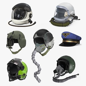 Pilot Hats Collection 4