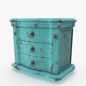 Vintage Blue Dresser