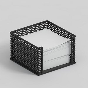 pile paper holder 3D model