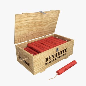 3D dynamite box model