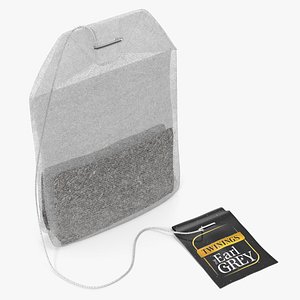 Twinings Earl Grey Tea Bag with Label