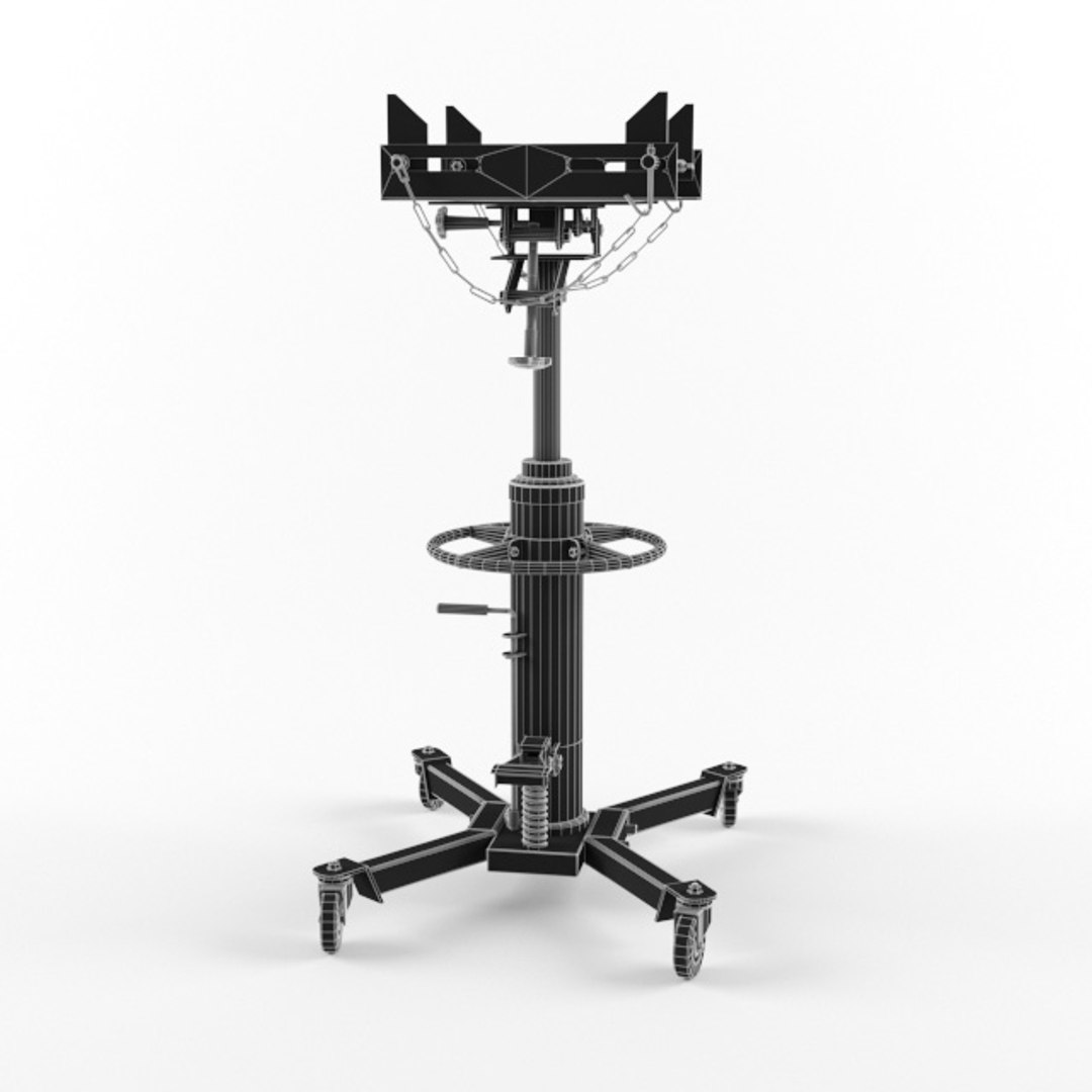 3D Transmission Jack Hydraulic Stage - TurboSquid 1350397