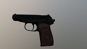 Makarov low poly
