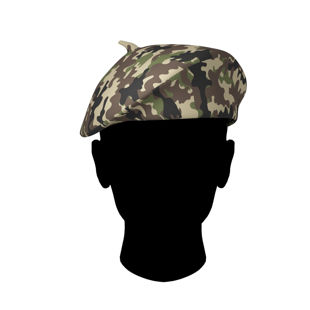 3D beret https://p.turbosquid.com/ts-thumb/JH/ZGkdEQ/rf/beret2/png/1650783371/1920x1080/fit_q87/bce6b0af032dd3c1117f1b779d391e4800fdb1d1/beret2.jpg