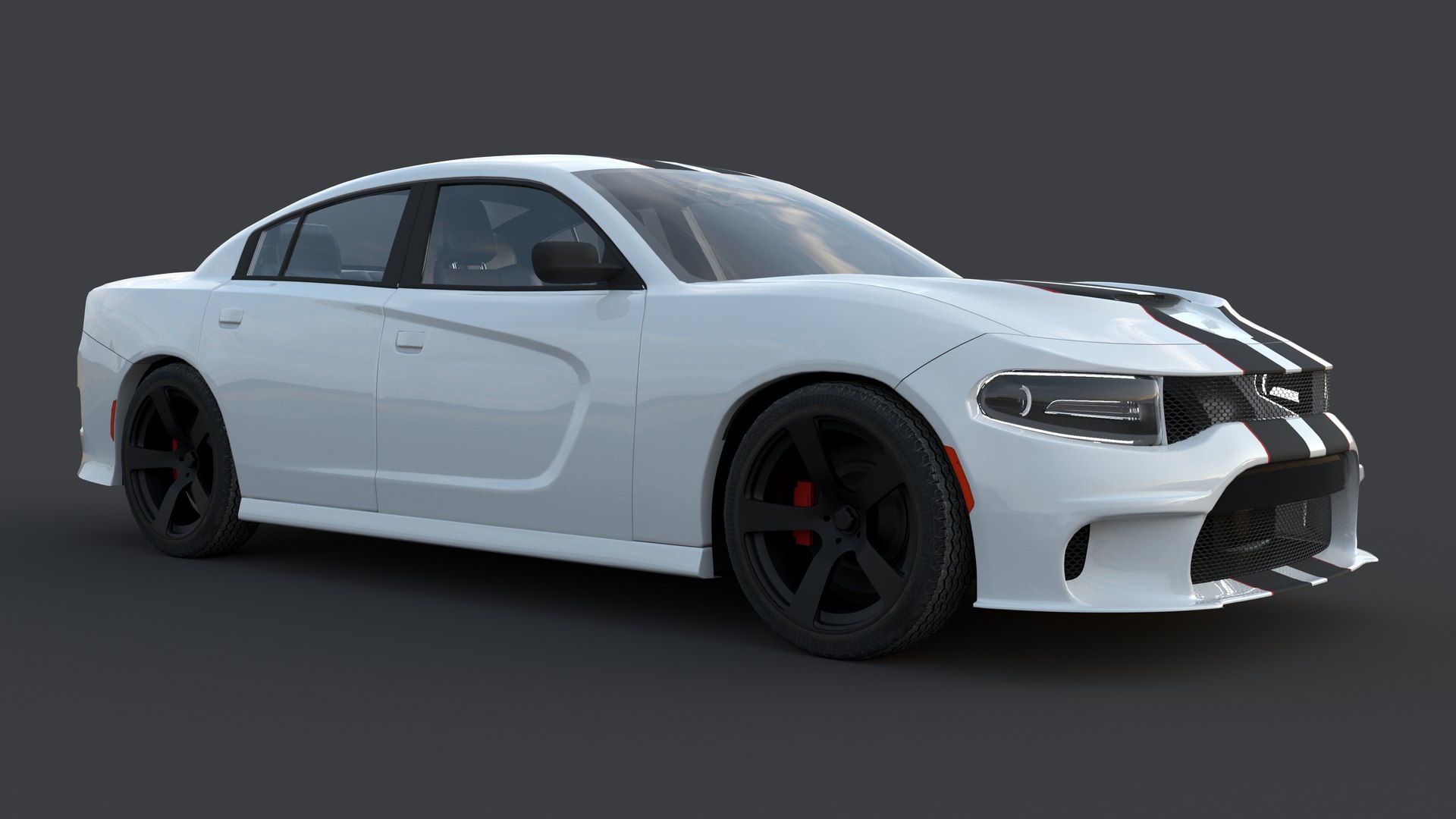 3D Dodge Charger Srt Model - TurboSquid 1693739