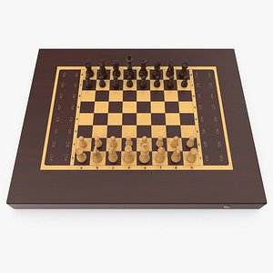 Robotic Chessboard 3D model