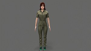 3D women character