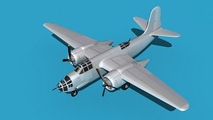 Douglas DB-7 Boston Mk II V00 3D model