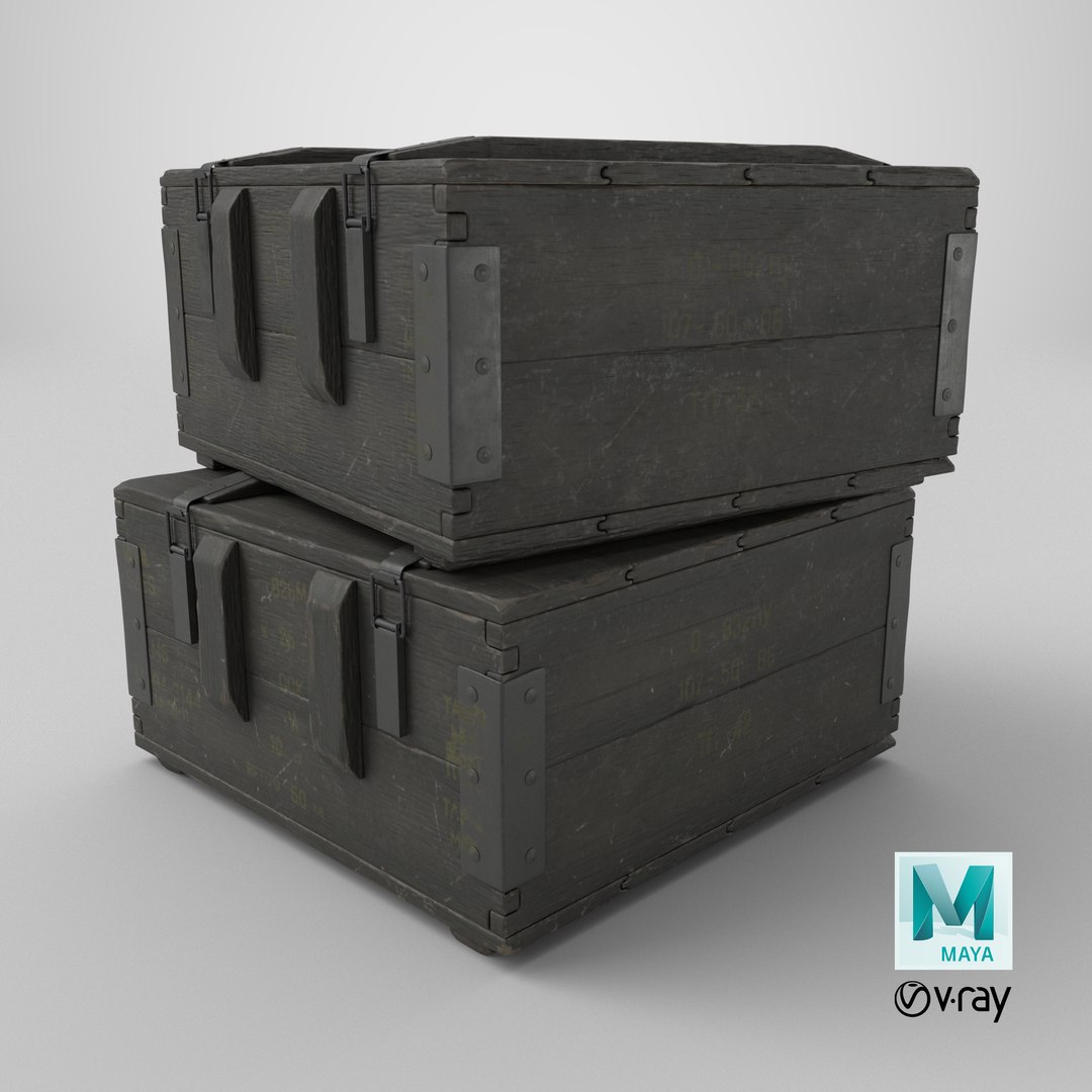 3D Ammo Boxes https://p.turbosquid.com/ts-thumb/JH/gmAxte/Ey/stemcell_maya_vray_render/png/1707841711/1920x1080/fit_q87/bef851696407b44d3baf037626624eea5d65cbb5/stemcell_maya_vray_render.jpg