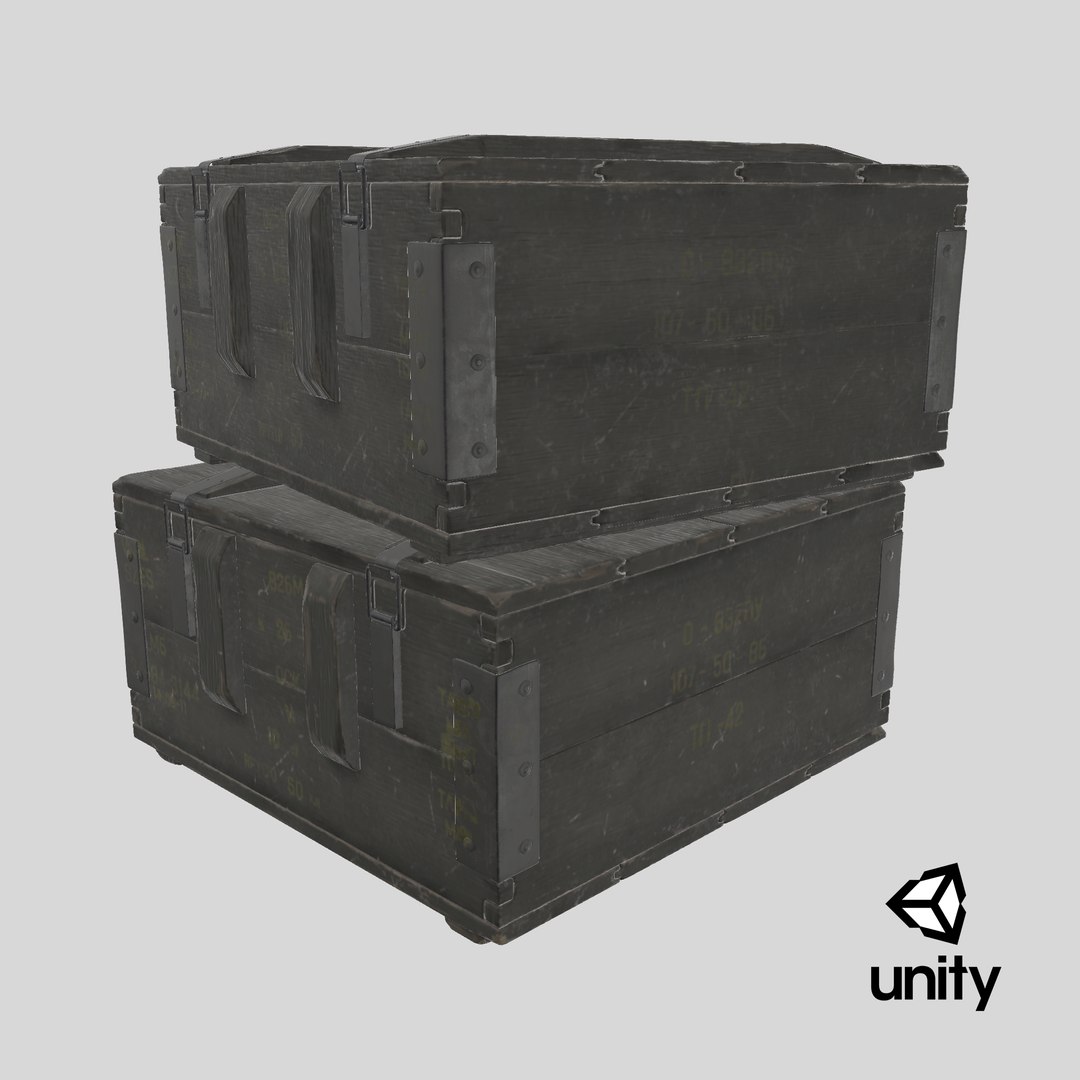 3D Ammo Boxes https://p.turbosquid.com/ts-thumb/JH/gmAxte/iL/stemcell_unity_render/png/1707841724/1920x1080/fit_q87/2cb0e4b0202ea104e9c99adc1cc1bdc177d16f7e/stemcell_unity_render.jpg