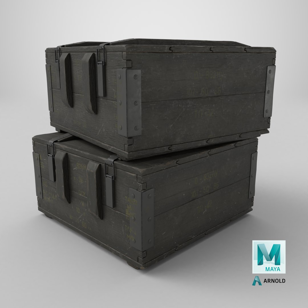 3D Ammo Boxes https://p.turbosquid.com/ts-thumb/JH/gmAxte/ix/stemcell_maya_arnold_render/png/1707841709/1920x1080/fit_q87/470761515314d8c597ed5acbf04a8d6728a9a02f/stemcell_maya_arnold_render.jpg