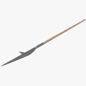 historically bill pole arm 3D