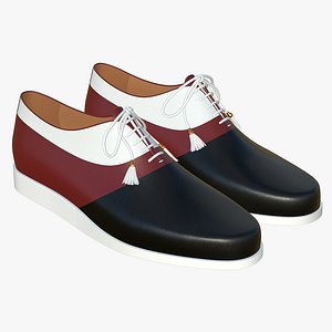 Leather Lace Up Shoes V14
